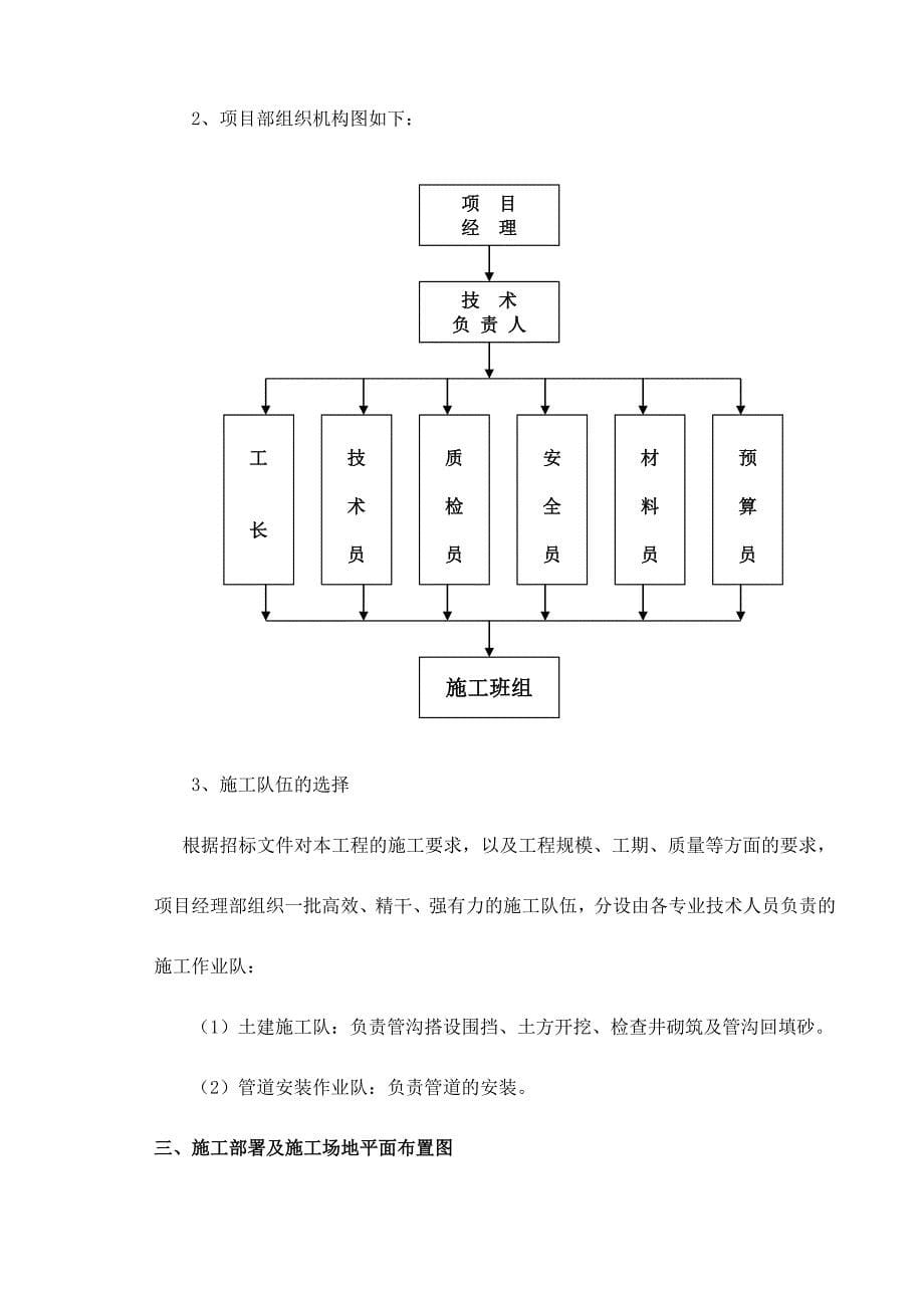 (工程设计)某集中供热管网工程施工组织设计_第5页