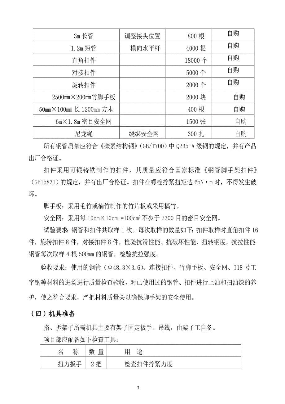 (工程安全)悬挑脚手架安全专项施工方案讲义_第5页