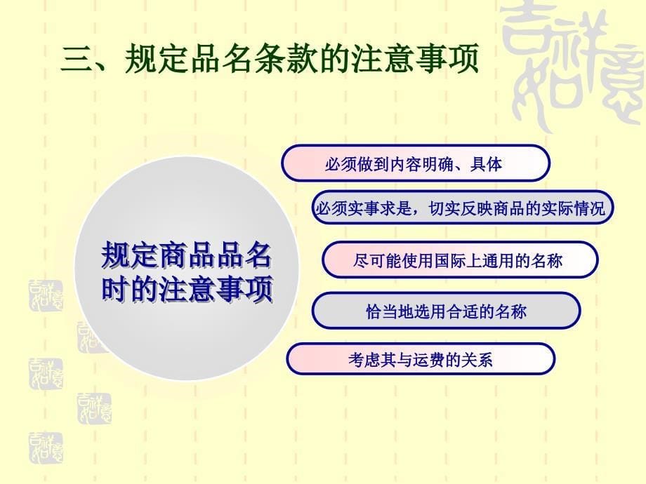 第二章 商品的品名、品质、数量和包装_第5页