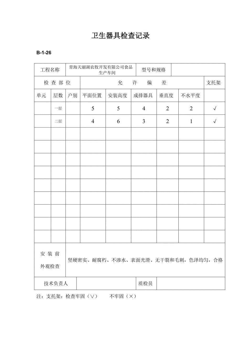 (城乡、园林规划)办公楼施工记录doc37页)_第5页