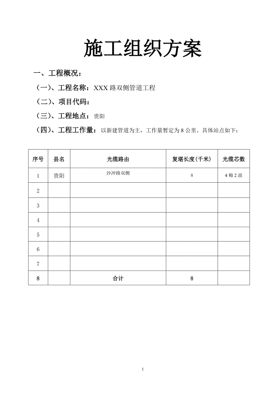 (工程设计)通信工程管道施工组织设计_第2页