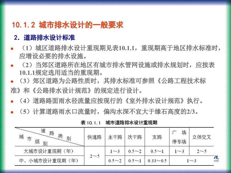 城市道路排水系统教学提纲_第5页