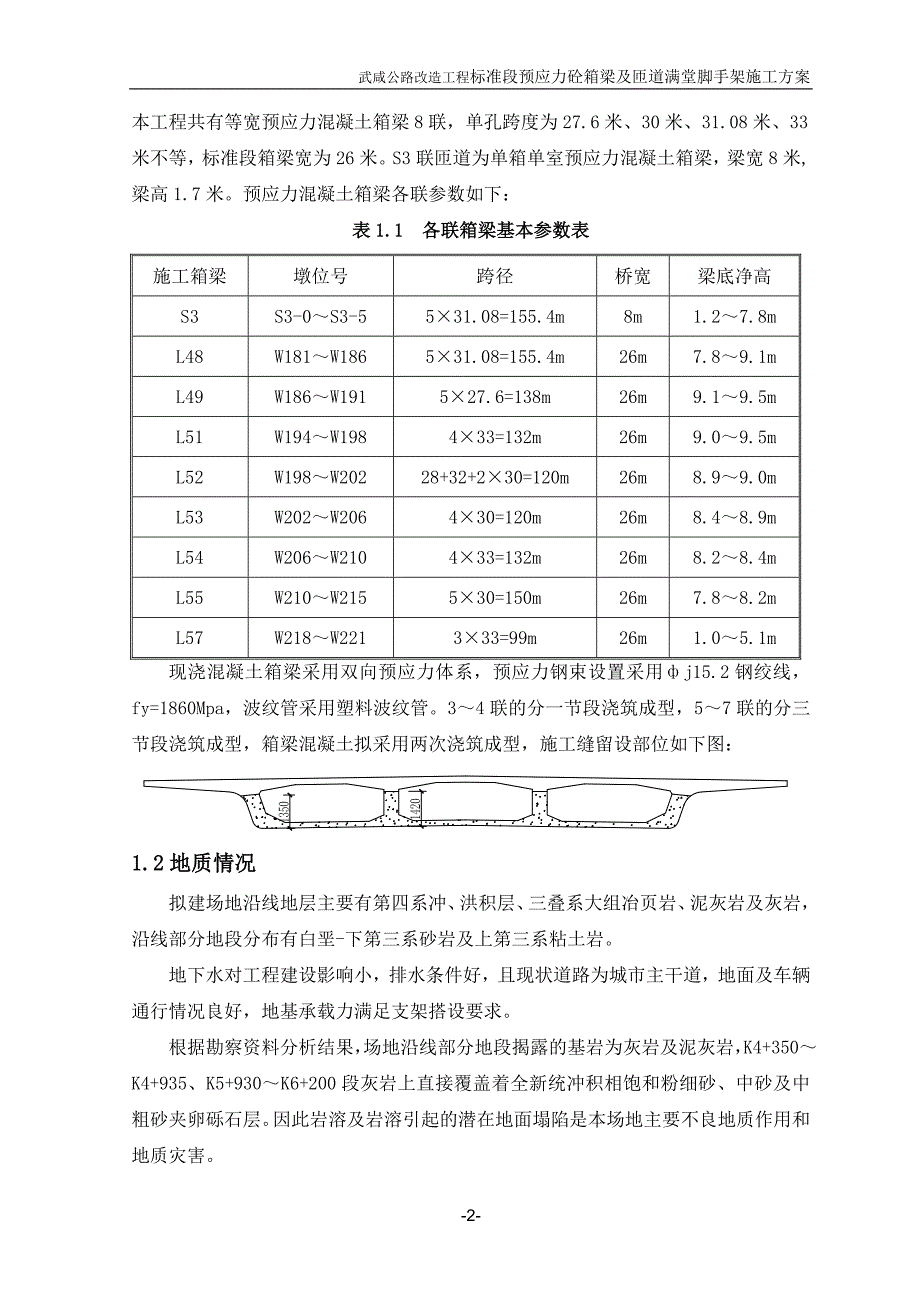 (工程标准法规)公路改造工程标准段预应力砼箱梁及匝道满堂脚手架施工方案_第4页