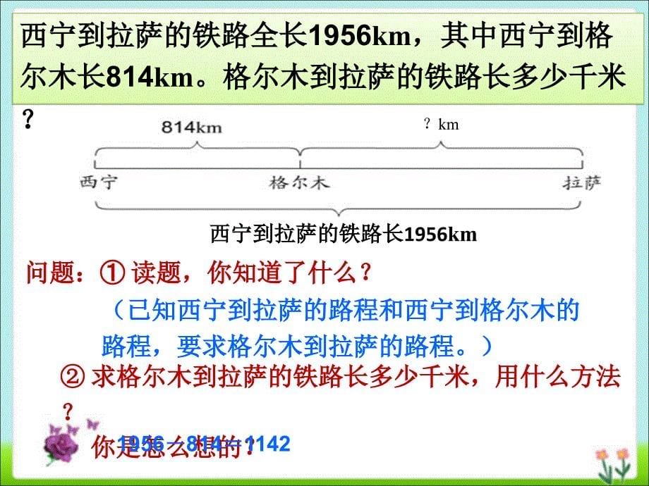 四年级下册加、减法的意义和各部分间的关系上课讲义_第5页