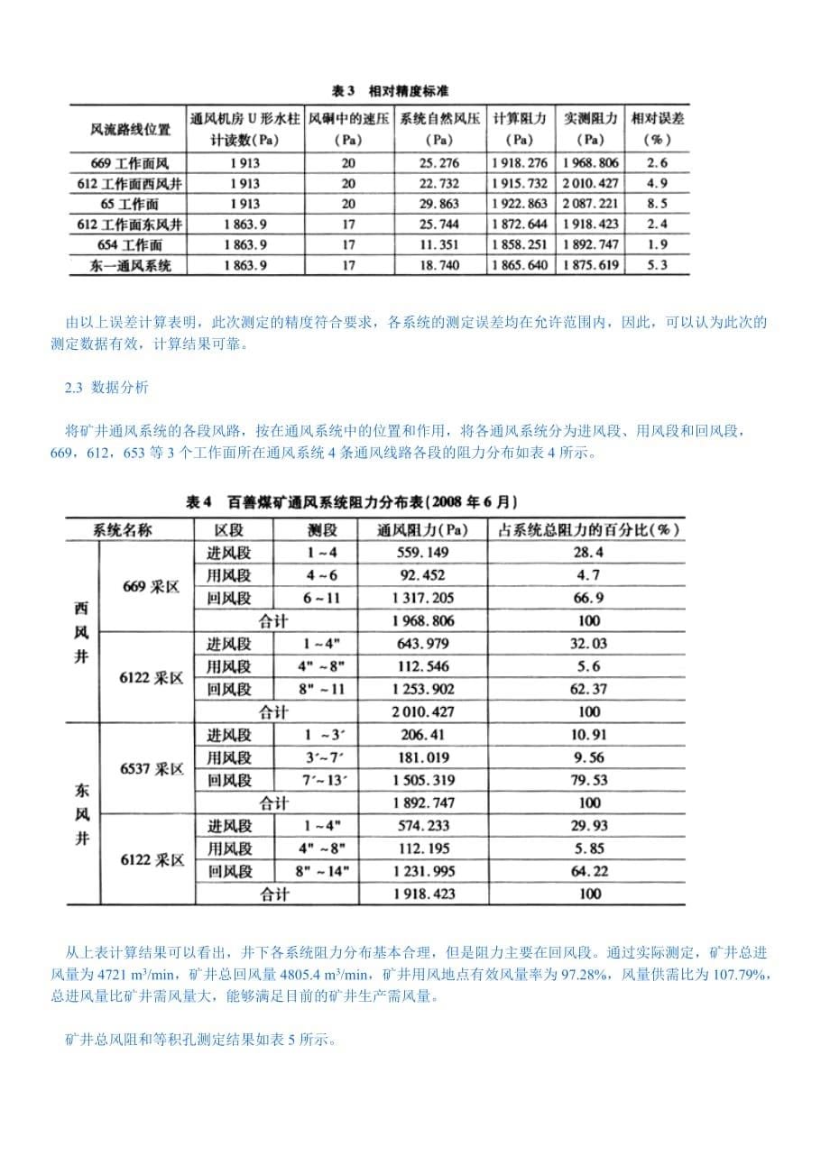 (冶金行业)矿井通风讲义简介_第5页