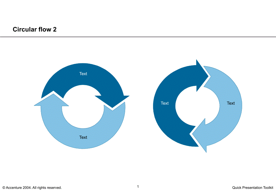 PPT箭头_循环的圆形_第2页