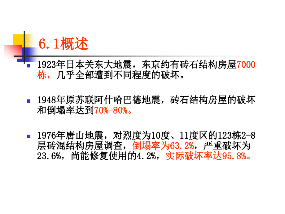 《抗震结构设计》多媒体课件 第6章多层砌体结构房屋的抗震设计知识课件_第3页