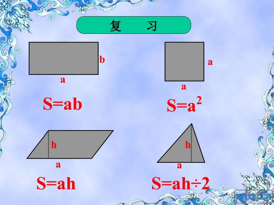 人教版数学小学五年级上册梯形的面积ppt (1)培训讲学_第2页