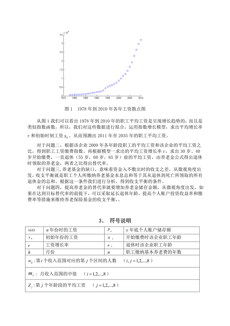 2011专科组c题数学建模论文 企业退休职工养老金制度微观预测.doc_第3页