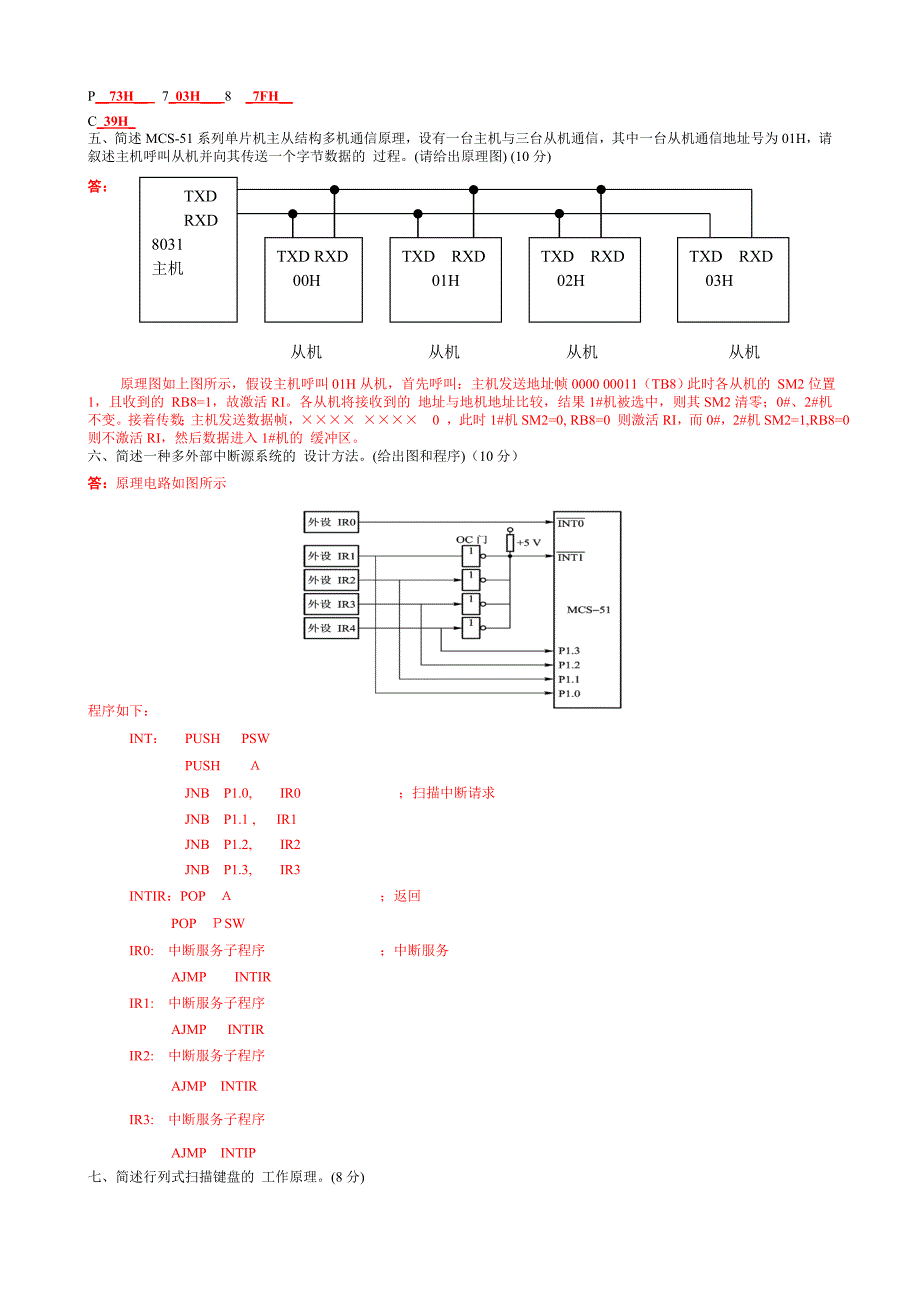 MCS51单片机试题及答案.doc_第2页