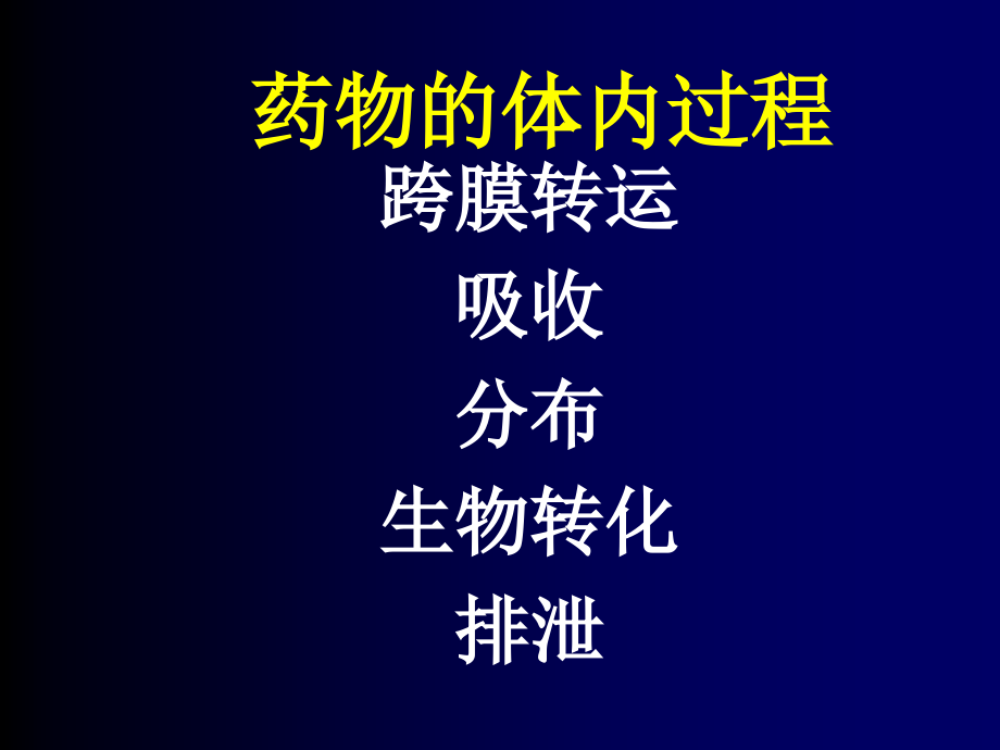 二章节药物代动力学演示教学_第4页