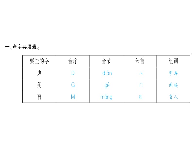 三年级上册语文作业课件随堂微测四人教部编_第2页