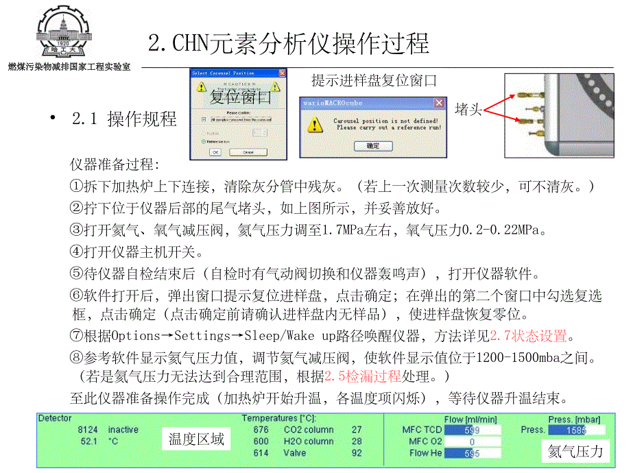 CHN元素分析仪操作与维护_第4页