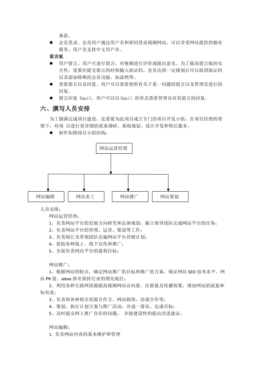 管理信息化某搞笑视频网站建设策划._第3页