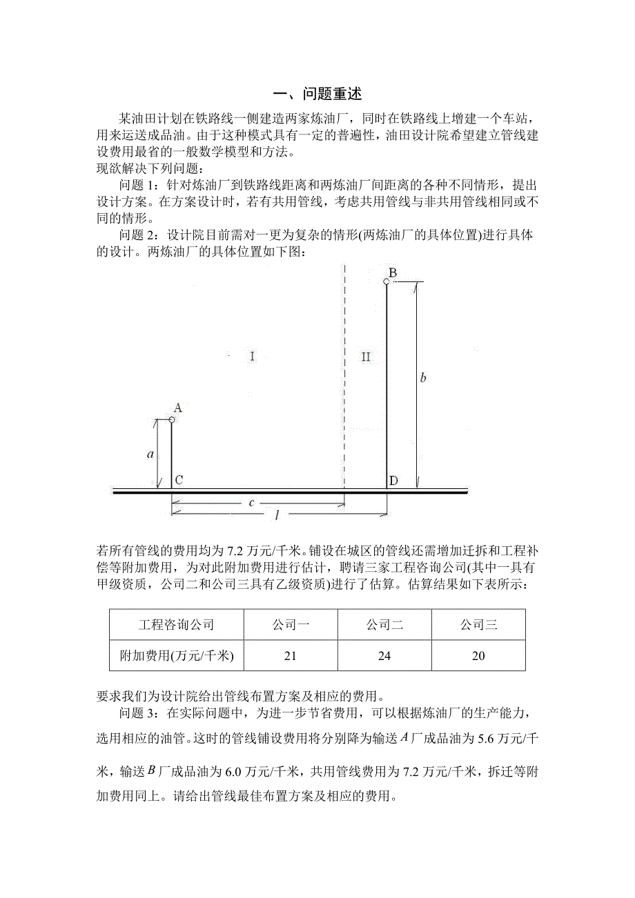 数学建模一等奖-输油管布置的优化模型.doc_第2页