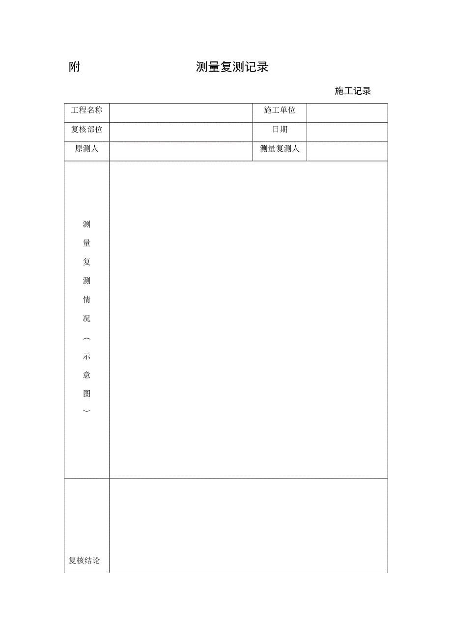 (冶金行业)天然气煤改气入户施工记录文件模板精品_第5页