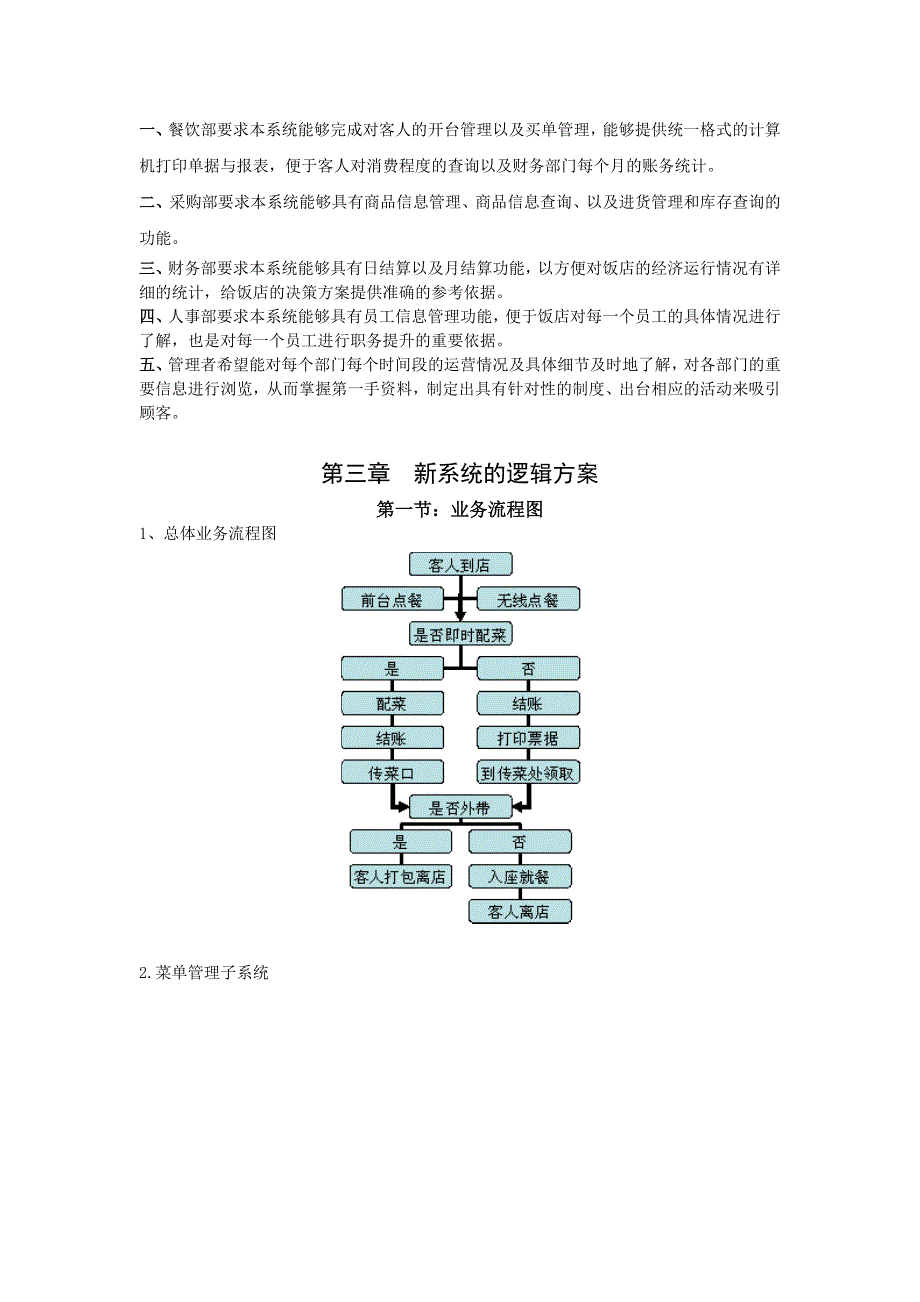 (餐饮管理)餐饮企业连锁管理信息系统.._第4页