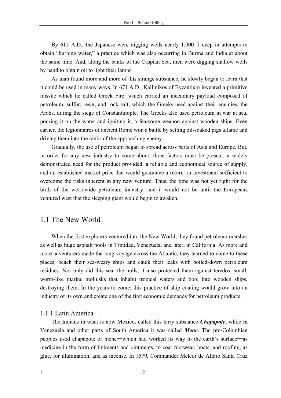 (电子行业企业管理)石油工程专业外语电子讲义_第2页