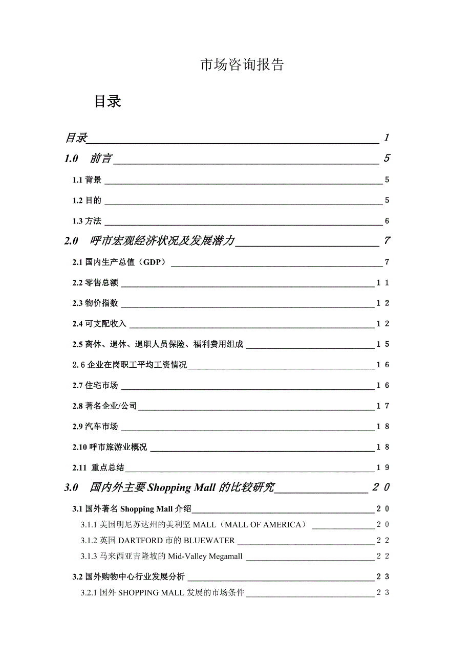 (房地产项目管理)呼和浩特东欣商业地产项目_第1页