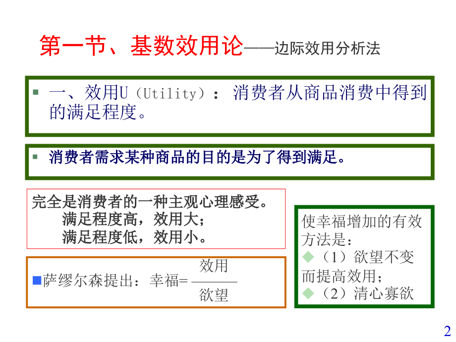 西方经济学-效用论课件_第2页