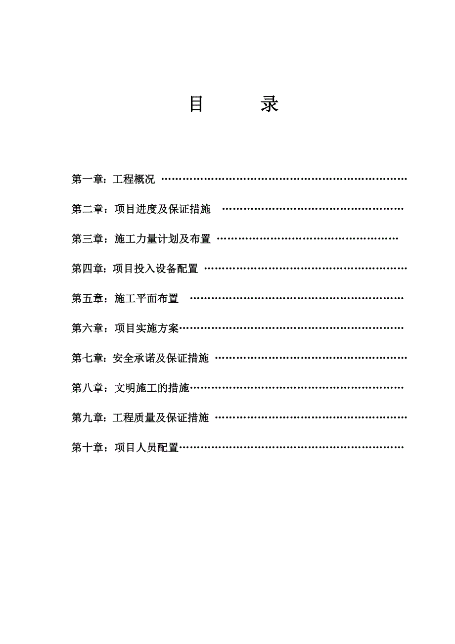 (工程设计)水泥路工程政府采购项目施工组织设计精品_第2页