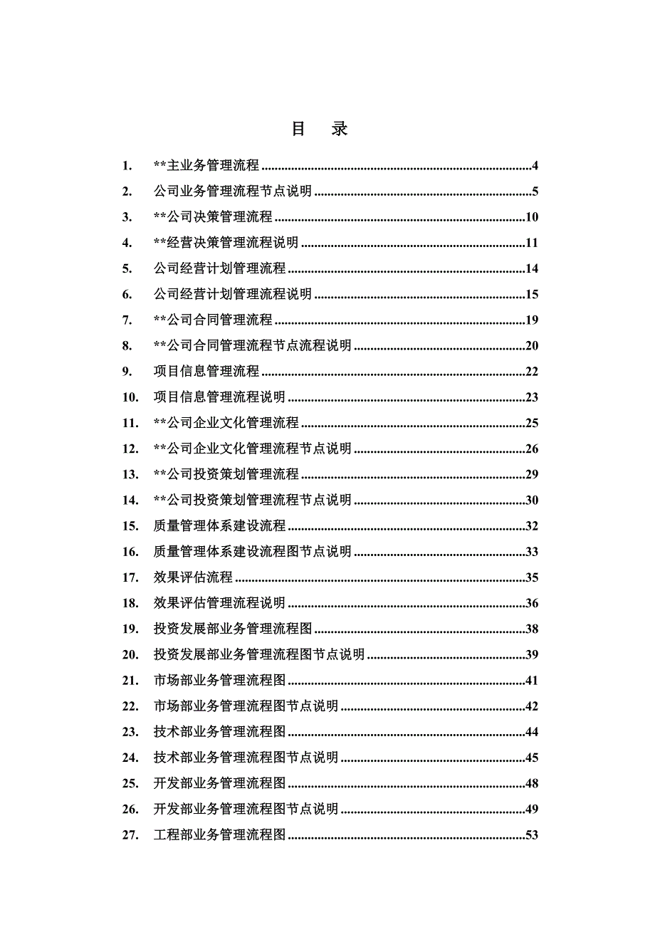 管理信息化房地产行业业务流程汇总._第1页