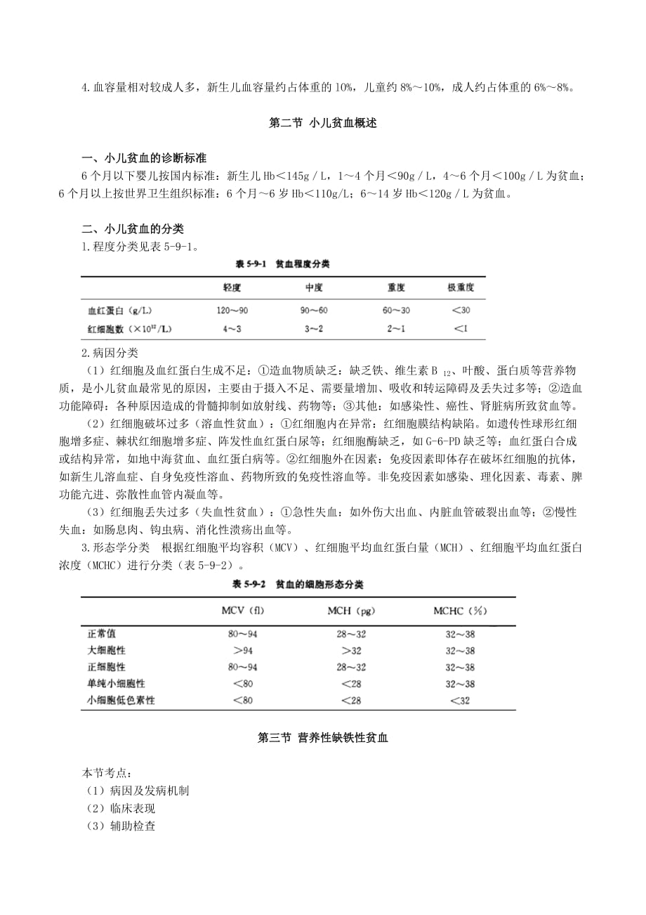 管理信息化试谈血液系统疾病患儿的护理._第2页