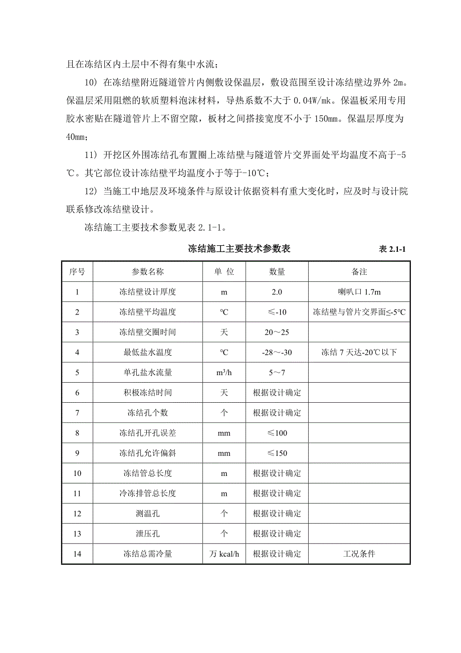 (施工工艺标准)联络通道冷冻法施工作业指导书DOC39页)精品_第2页