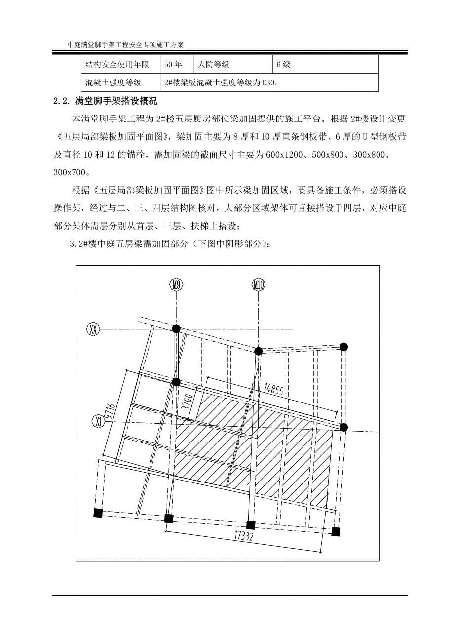 (工程安全)中庭超高满堂架搭设安全专项施工方案精品_第5页