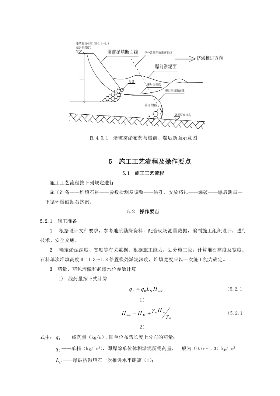 (城乡、园林规划)请下载浏览爆破挤淤处理软土地基施工工法爆破挤淤处理软土_第2页