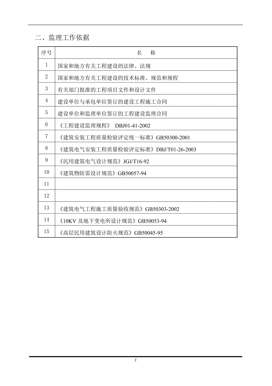 (电气工程)电气安装工程监理实施细则_第3页