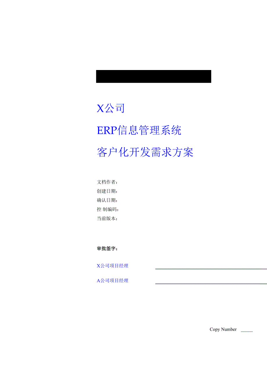 管理信息化某公司信息管理系统开发需求方案.._第2页