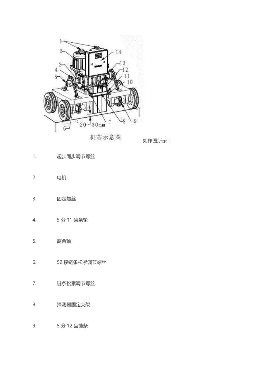 电动伸缩门说明书.doc_第5页