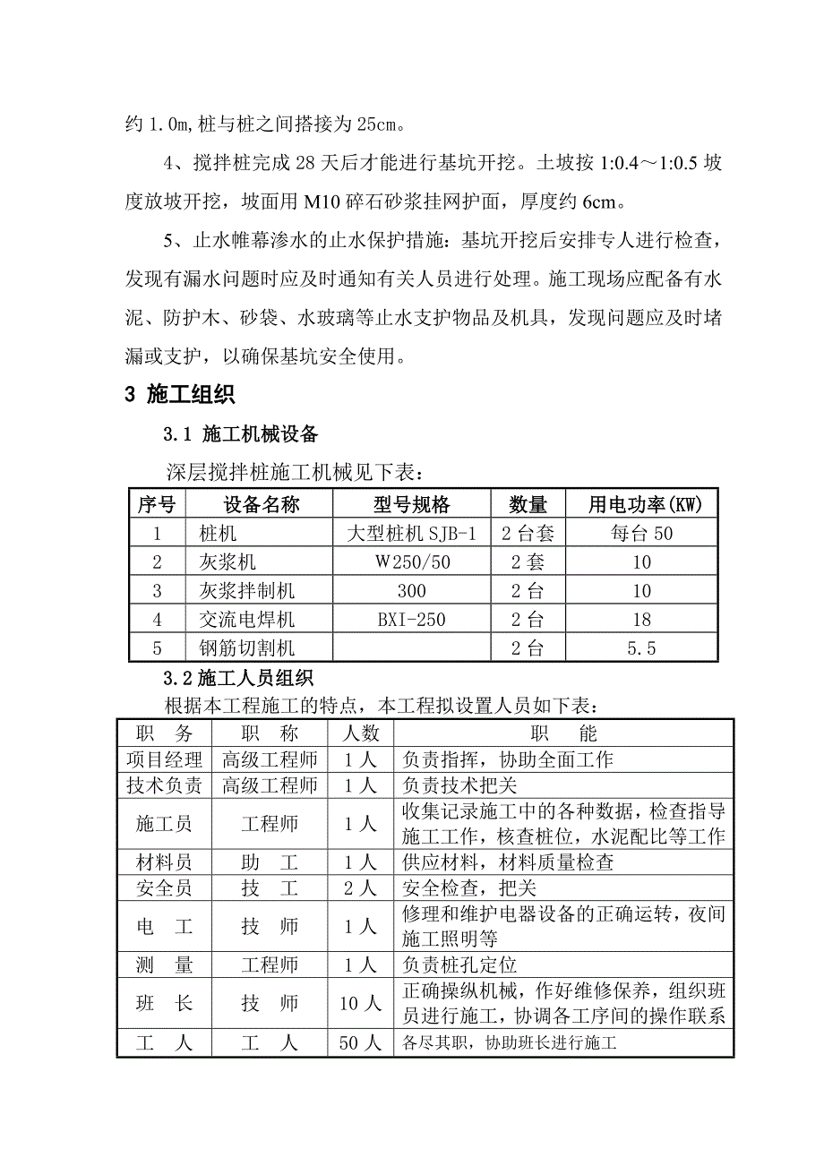 (工程安全)基坑止水支护工程安全施工组织方案_第4页