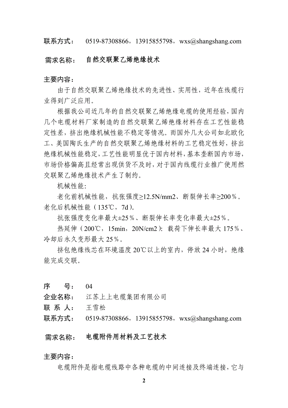 管理信息化某某某年常州市企业技术难题需求信息汇编.._第2页