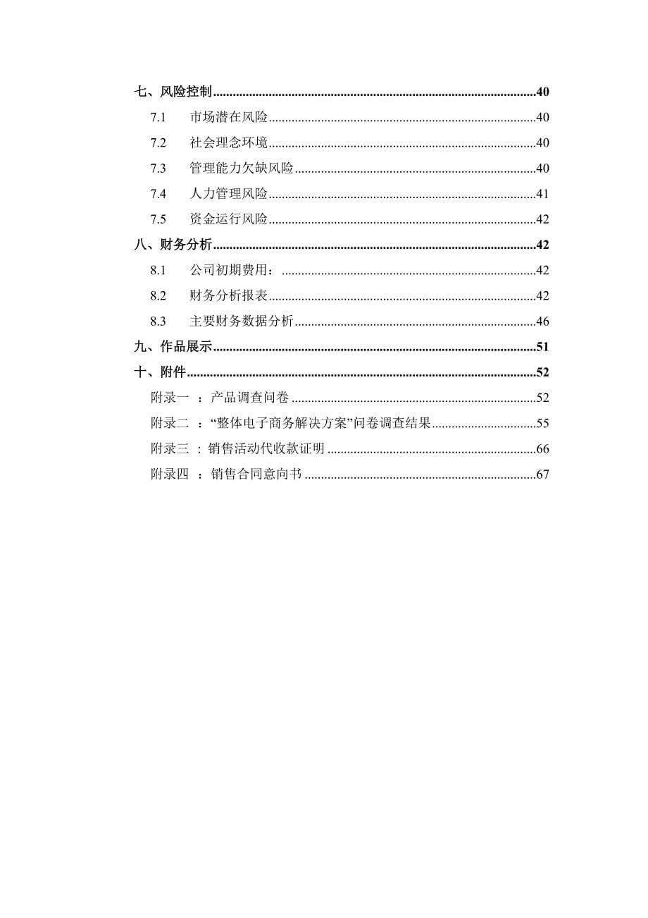 管理信息化整体电子商务解决方案策划书.._第5页