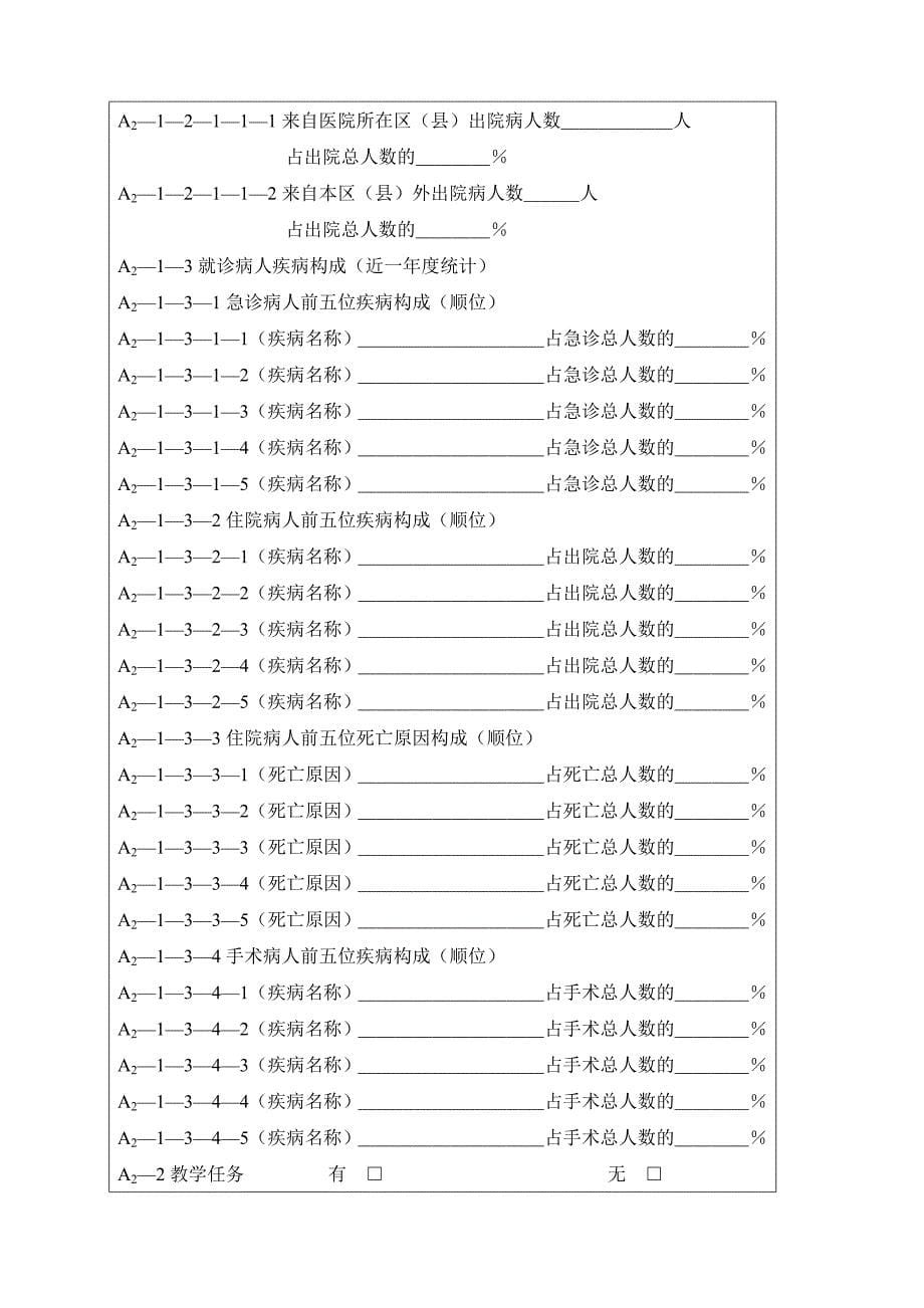 (医疗行业报告)某某医院评审自评报告精品_第5页