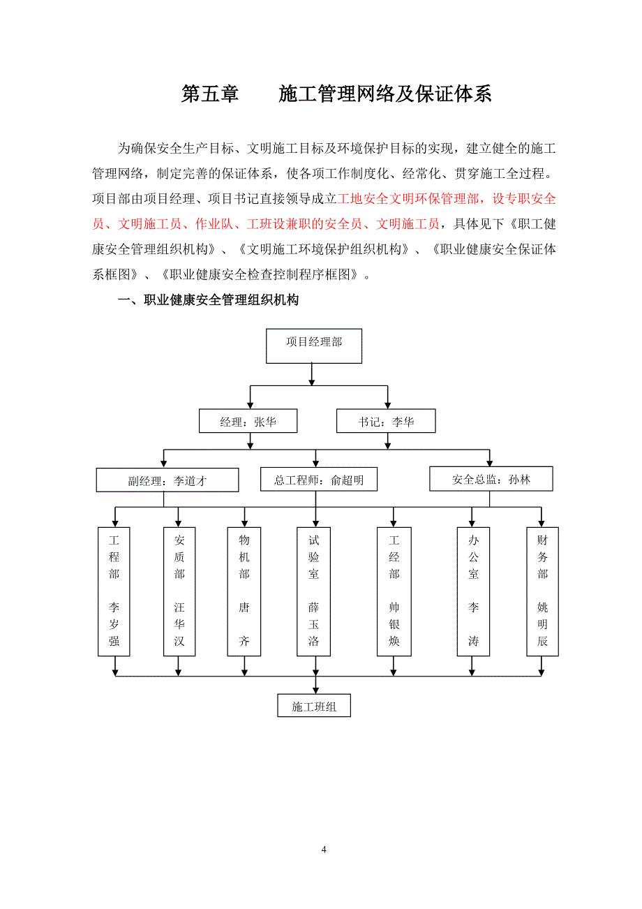 (工程安全)职业健康安全与环境管理专项施工方案改)精品_第4页