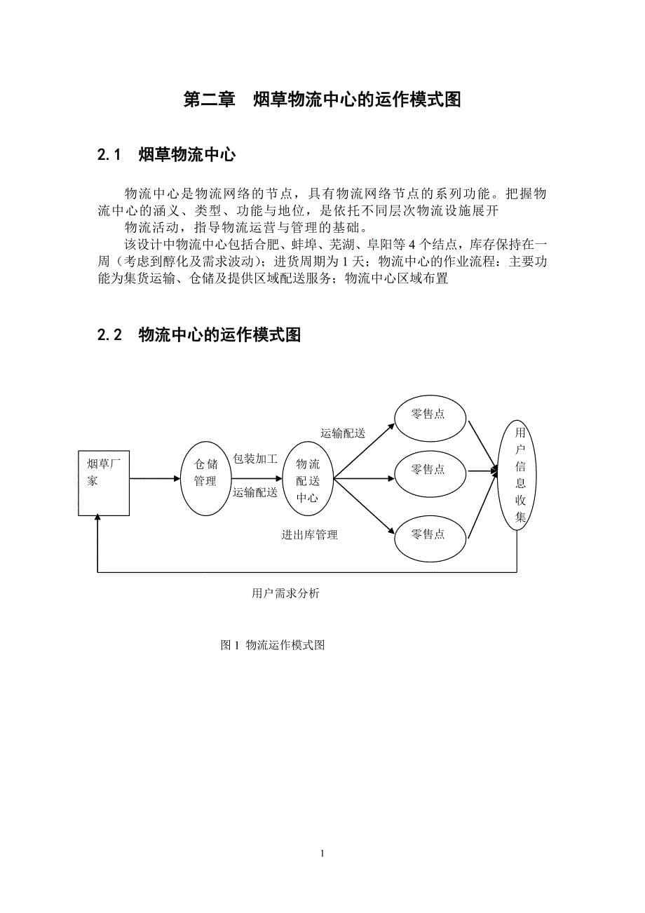 (烟草行业)烟草物流配送规划实验设计报告精品_第5页