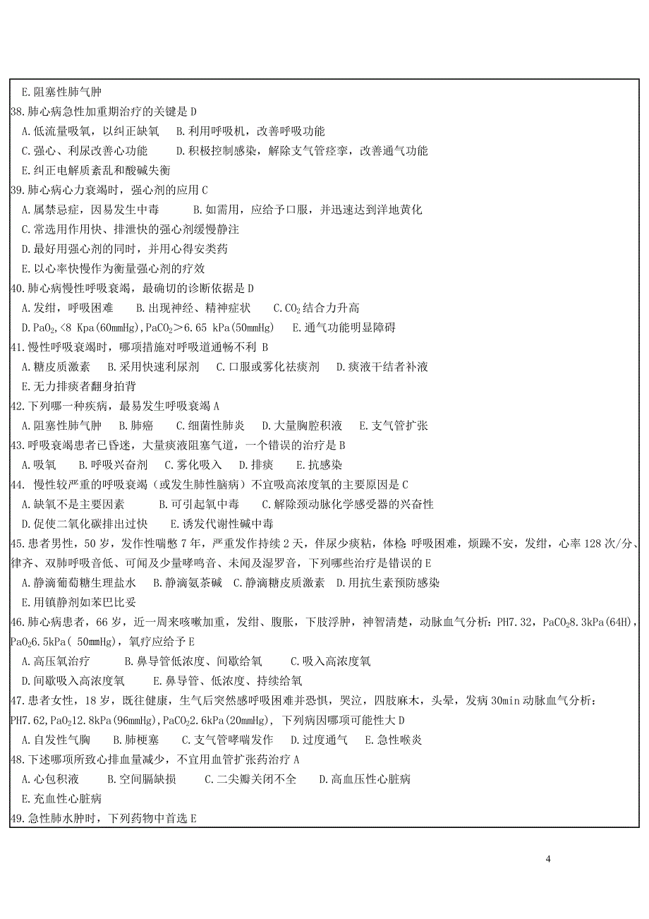 (医疗知识)医疗急救理论知识500题附答案精品_第4页