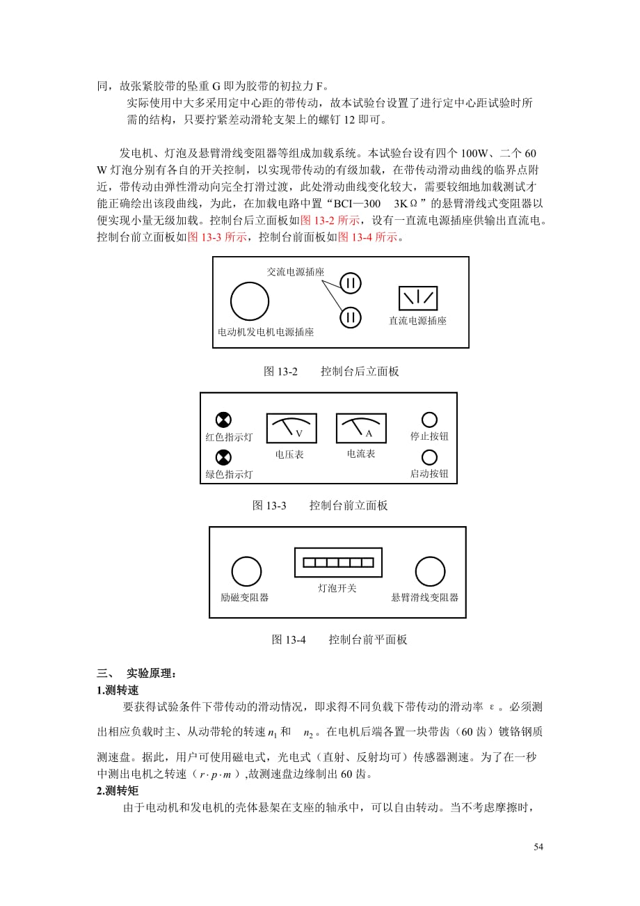 (机械行业)实验13带传动实验之一机械设计精品_第2页