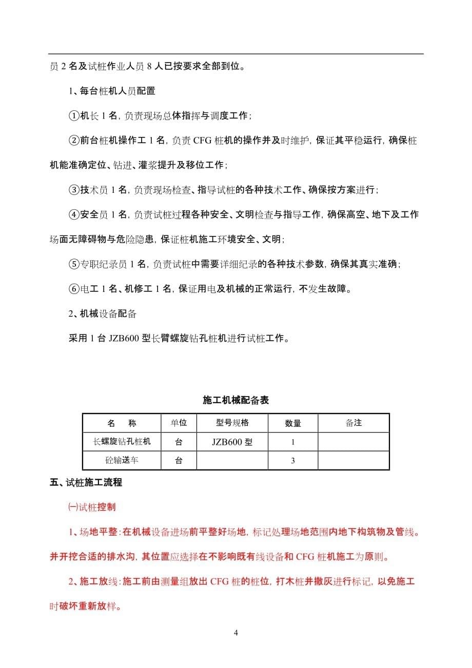 {生产工艺技术}桩试桩工艺总结报告_第5页