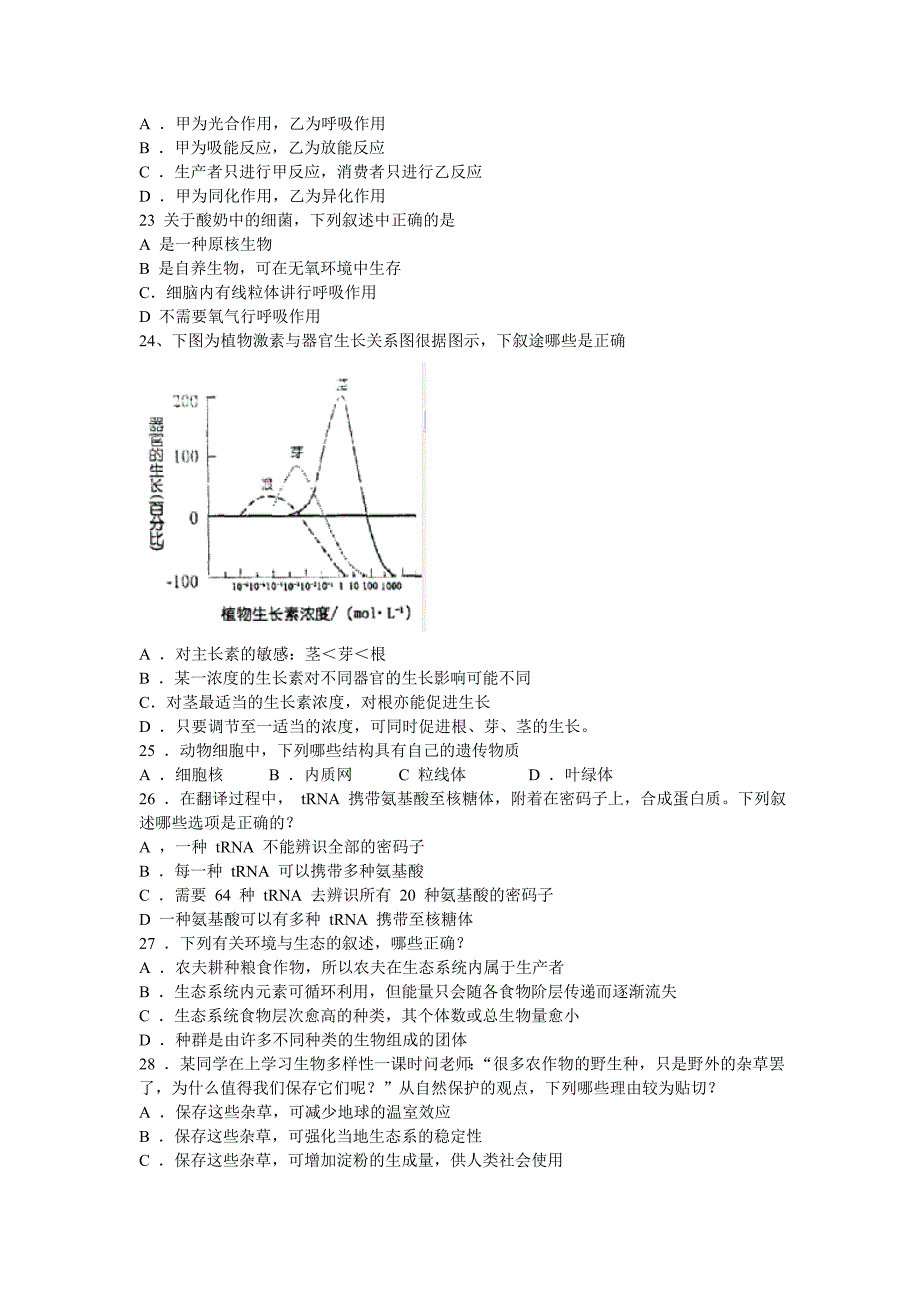 (生物科技)某某生物1精品_第4页