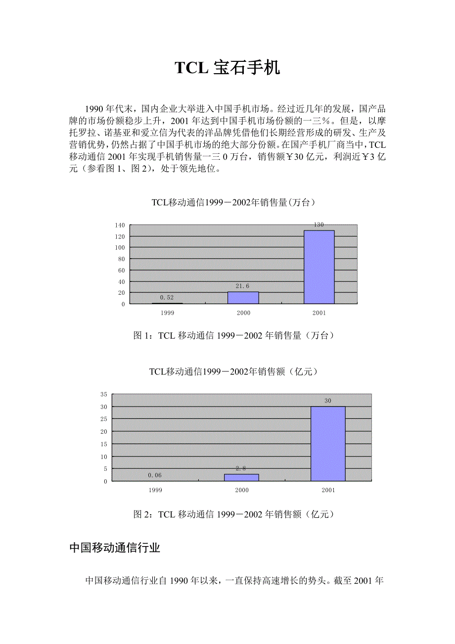 (电子行业企业管理)某电子集团宝石手机营销分析精品_第3页