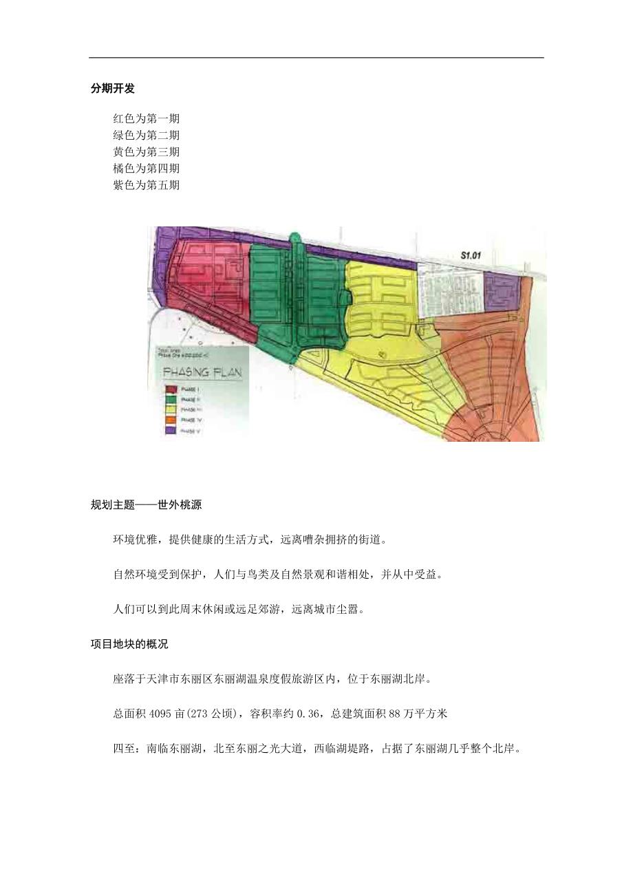 (房地产规划)天津某地产东丽湖规划与定位分析1)精品_第2页