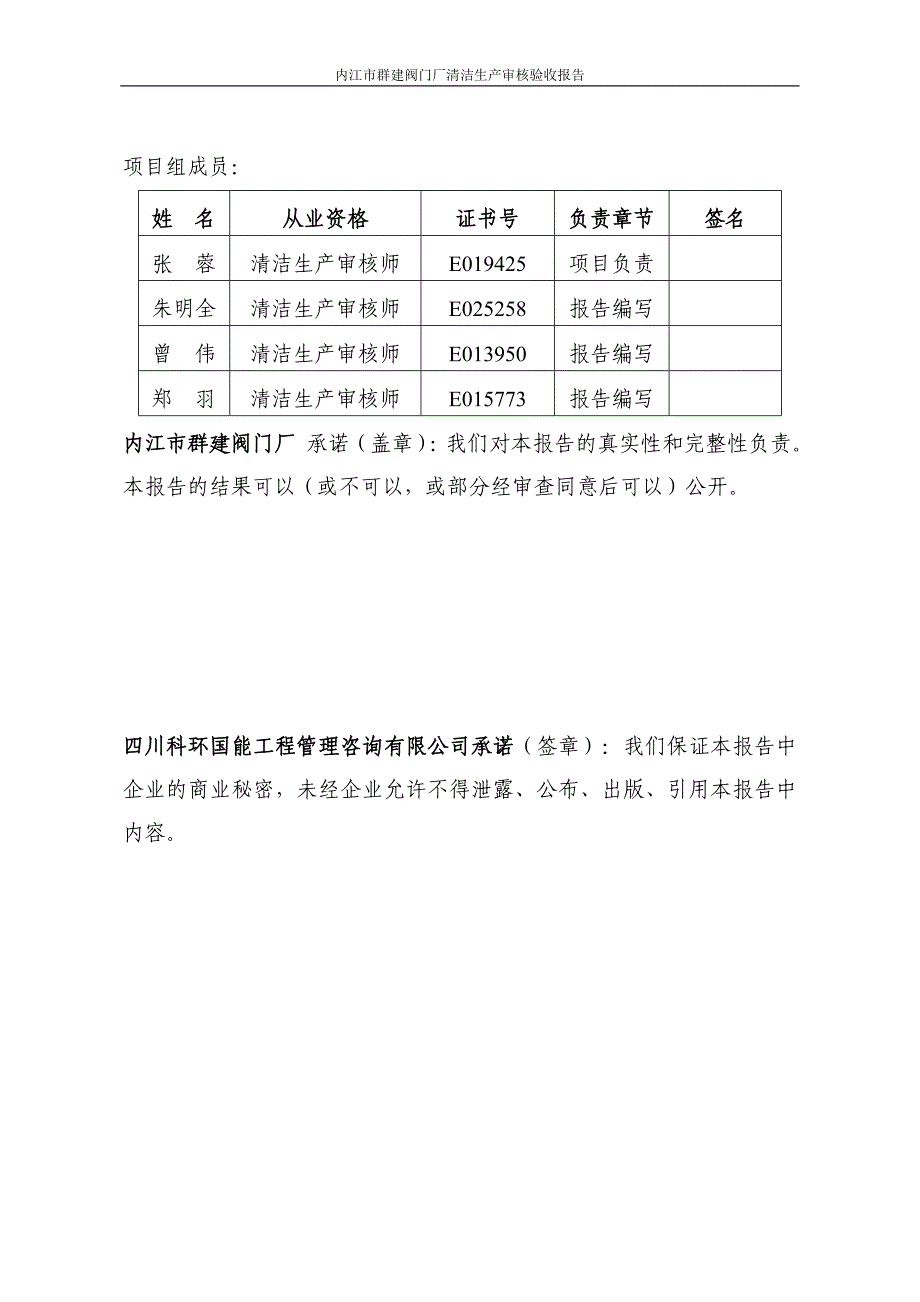 {清洁生产管理}群建公司清洁生产审核验收报告_第3页