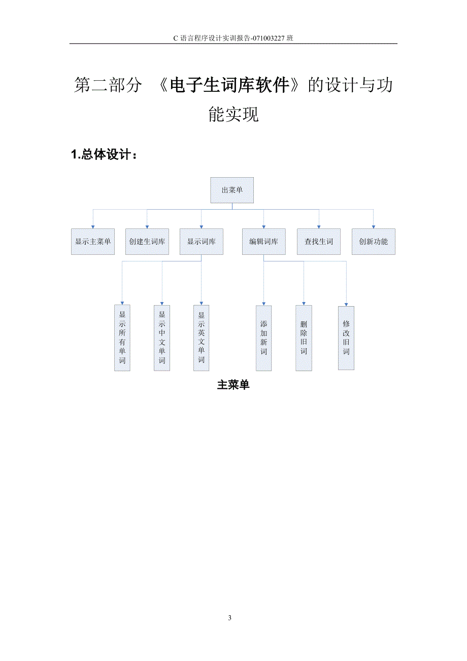 (电子行业企业管理)C语言电子词典报告精品_第4页