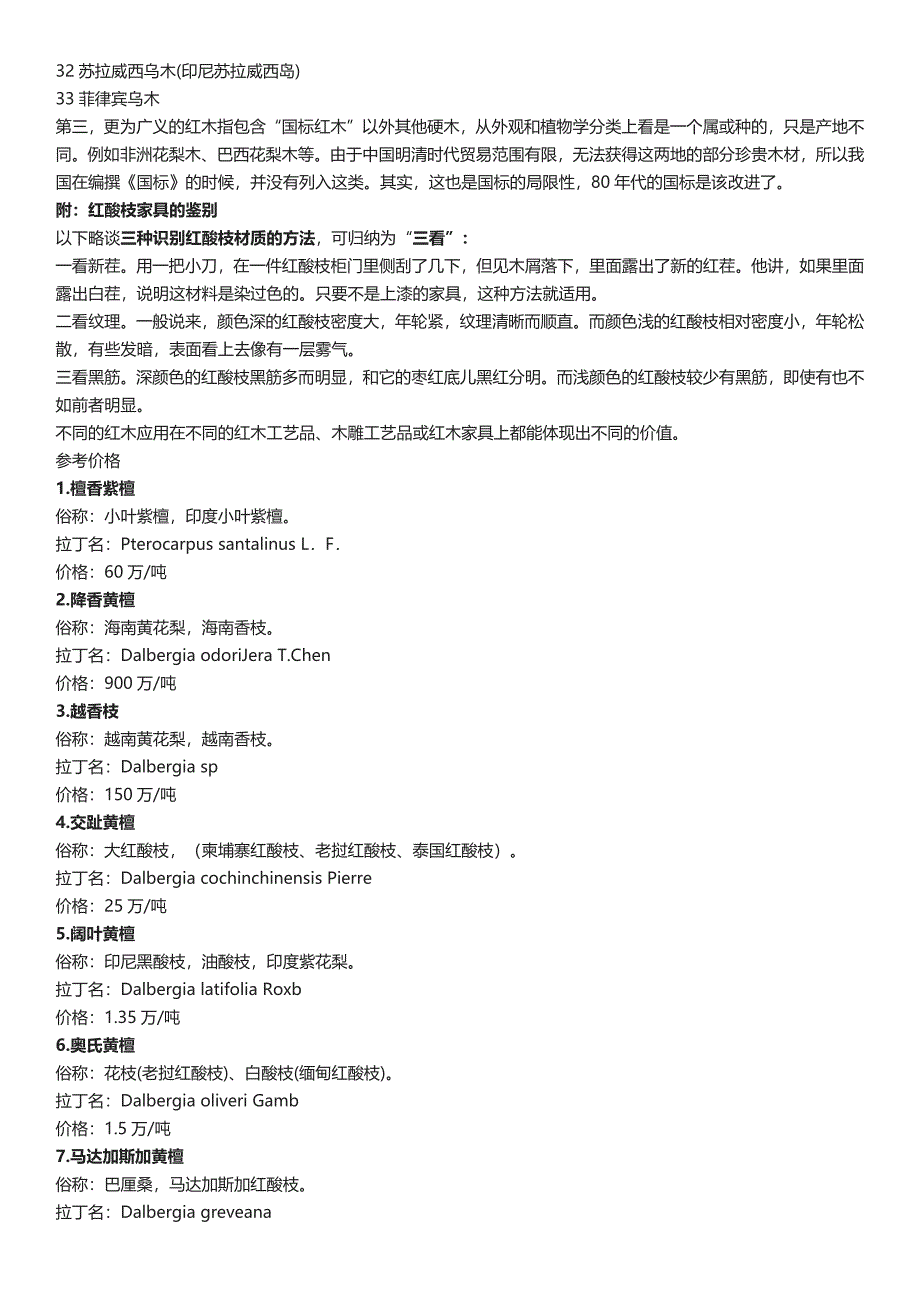 (家具行业)红木分类鉴别及红木家具精品_第3页