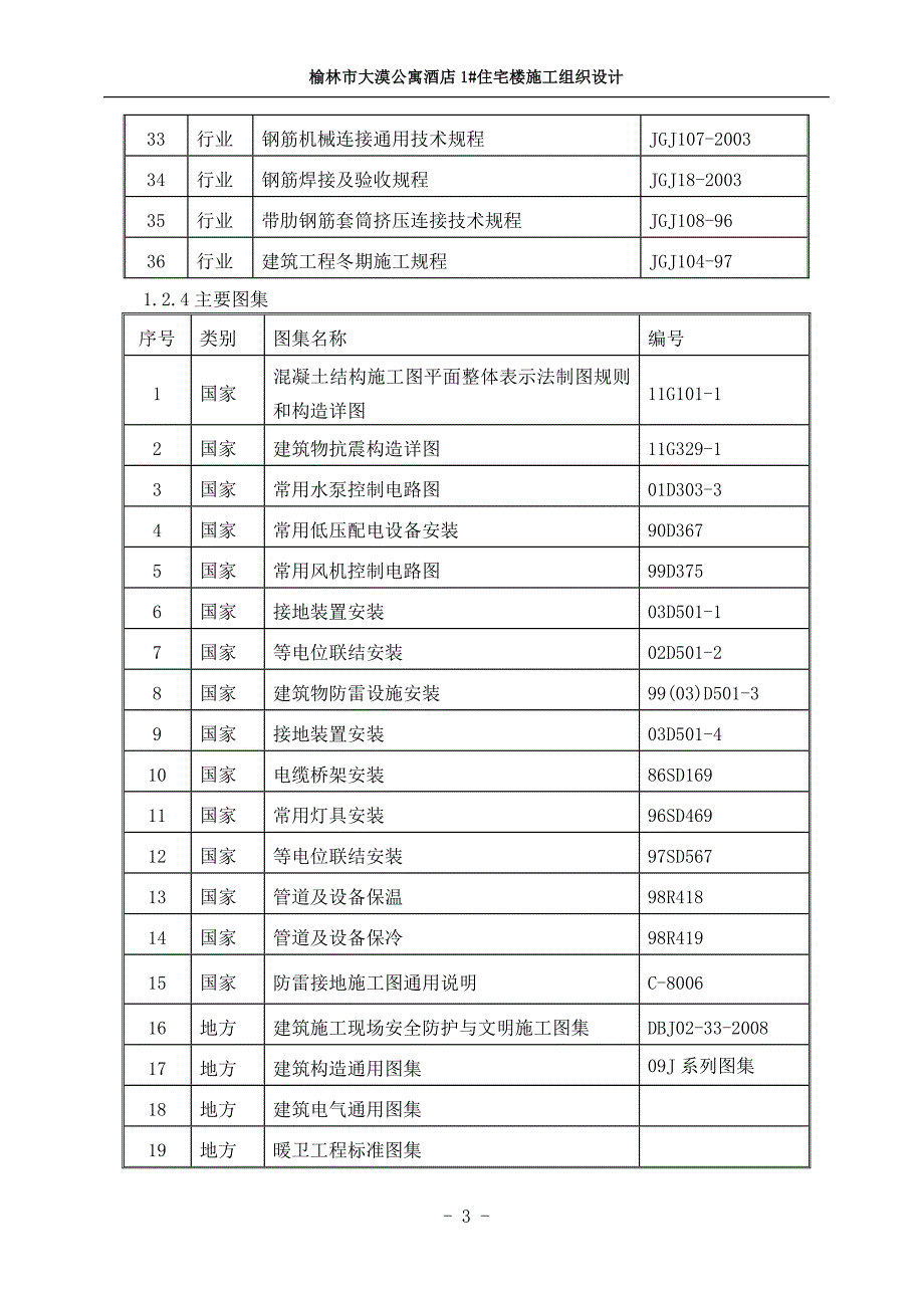 (酒类资料)公寓酒店施工组织设计概述精品_第3页