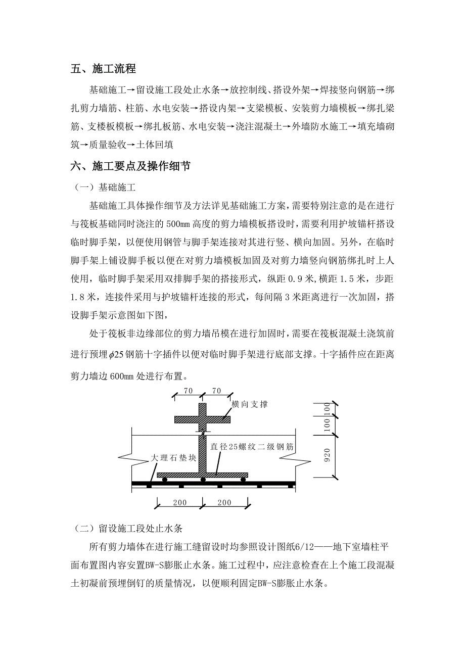 (冶金行业)颐和京都地下室施工精品_第3页